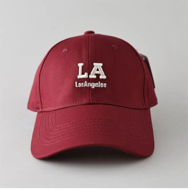Black Korean Letter Embroidered Baseball Cap for Men Women — feature 9