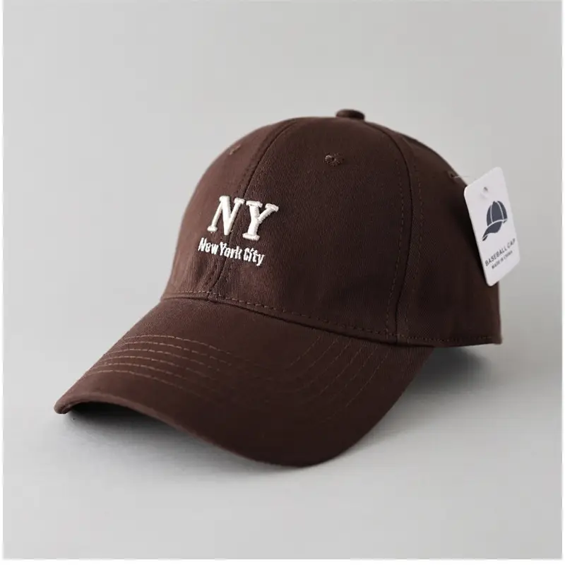 Black Korean Letter Embroidered Baseball Cap for Men Women - Image 14