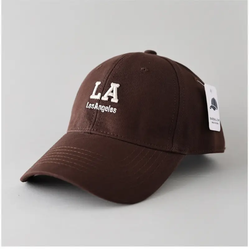 Black Korean Letter Embroidered Baseball Cap for Men Women - Image 5