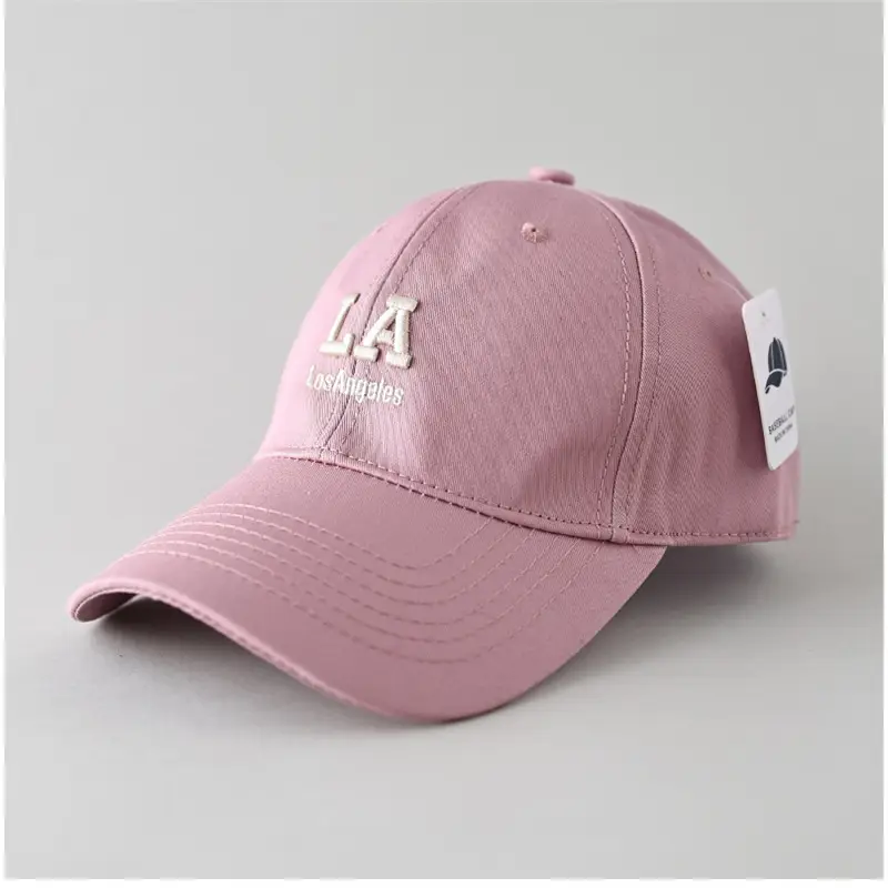 Black Korean Letter Embroidered Baseball Cap for Men Women - Image 6