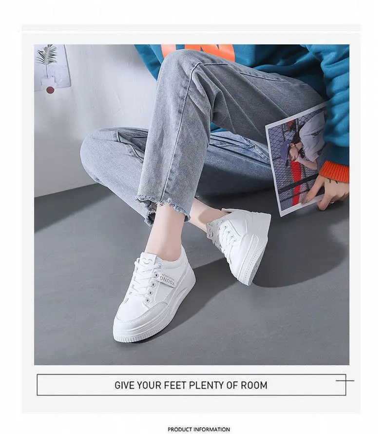 Women White Thick Chunky Sneakers Spring 2025 — feature 2