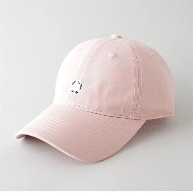 Women's Yellow Cartoon Baseball Cap with Wide Brim - Image 9