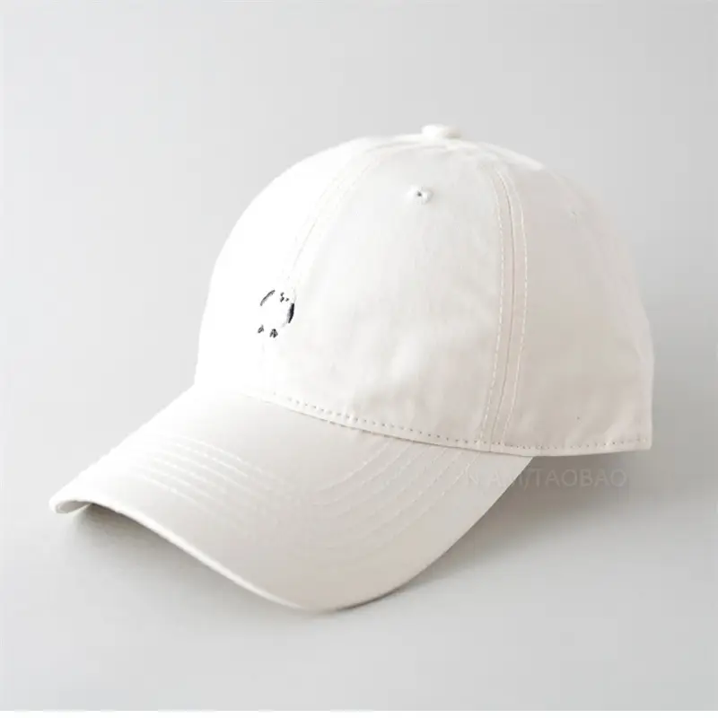 Women's Yellow Cartoon Baseball Cap with Wide Brim - Image 10