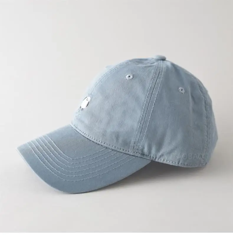 Women's Yellow Cartoon Baseball Cap with Wide Brim — feature 10
