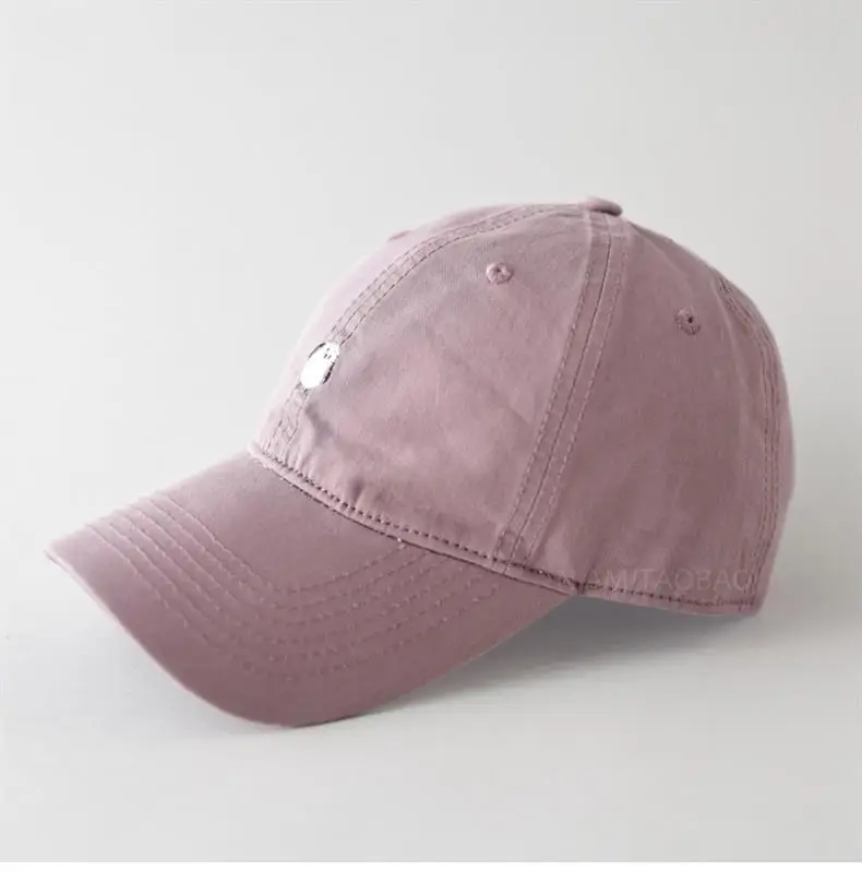 Women's Yellow Cartoon Baseball Cap with Wide Brim — feature 12