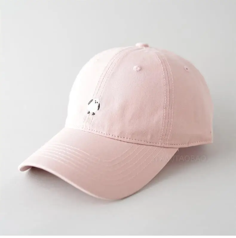 Women's Yellow Cartoon Baseball Cap with Wide Brim — feature 2