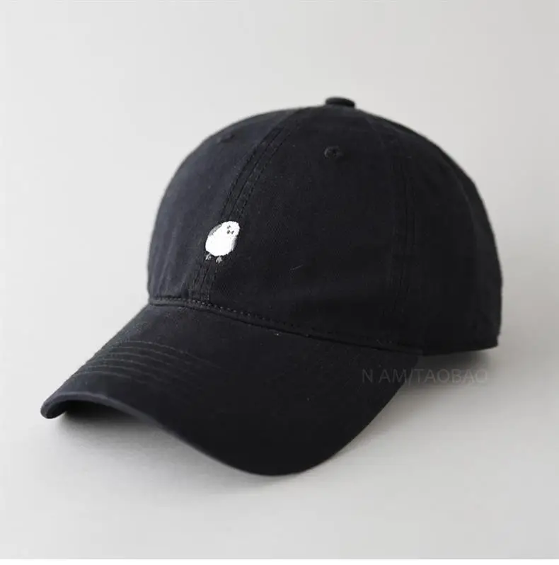 Women's Yellow Cartoon Baseball Cap with Wide Brim — feature 7