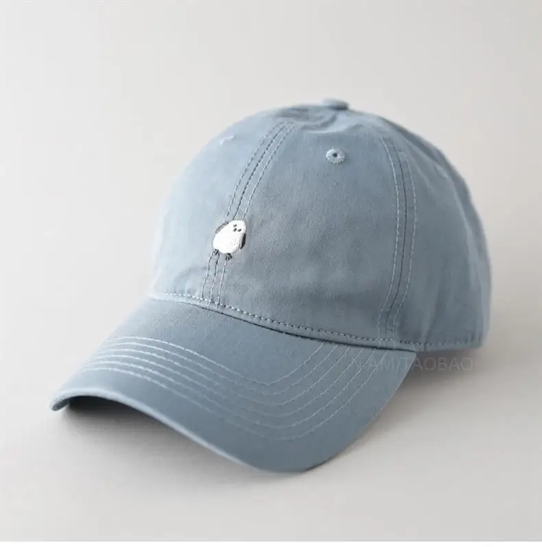 Women's Yellow Cartoon Baseball Cap with Wide Brim — feature 8