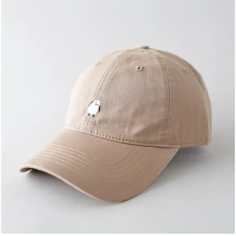 Women's Yellow Cartoon Baseball Cap with Wide Brim - Image 4