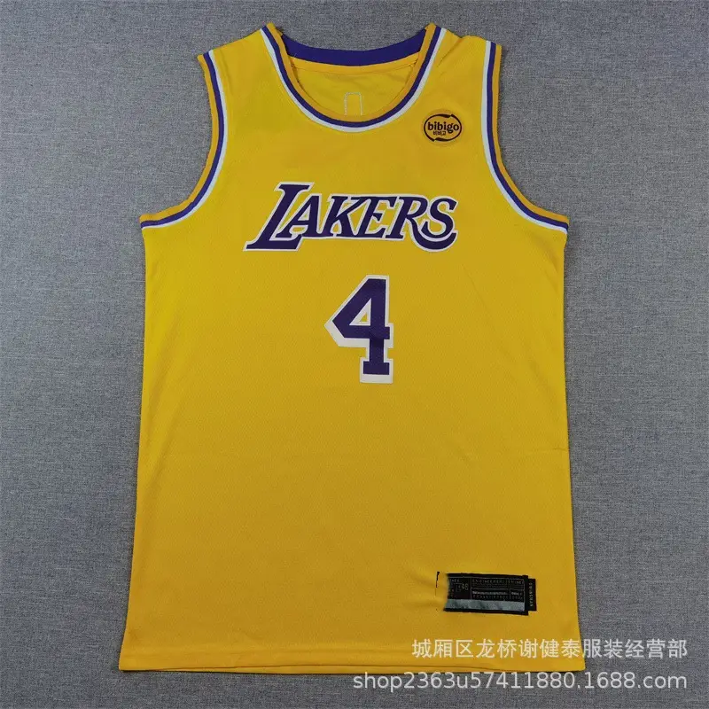 Golden State Warriors Blue Yellow Sleeveless Jersey 10