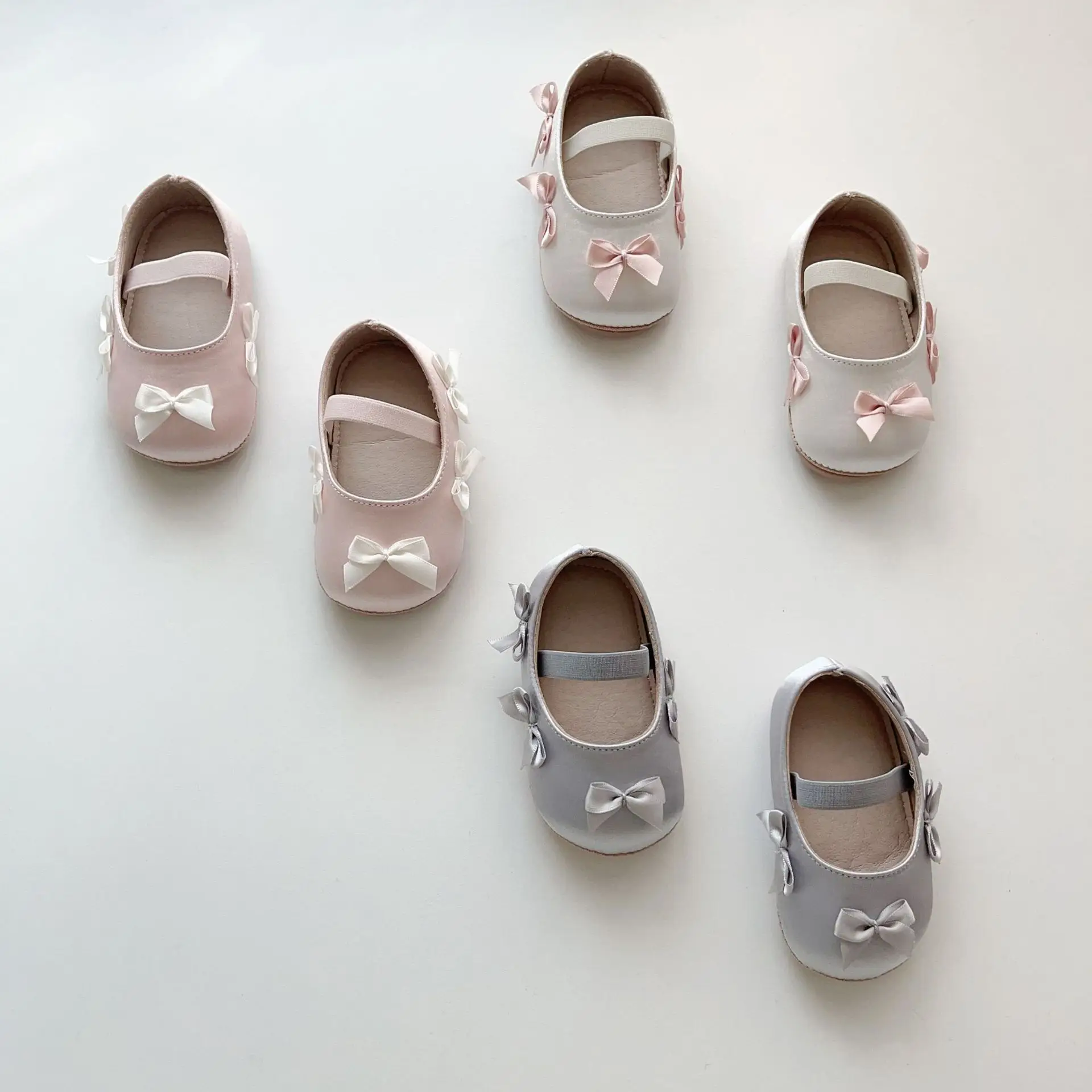 Silver Bow Toddler Shoes for Small Kids — feature 20