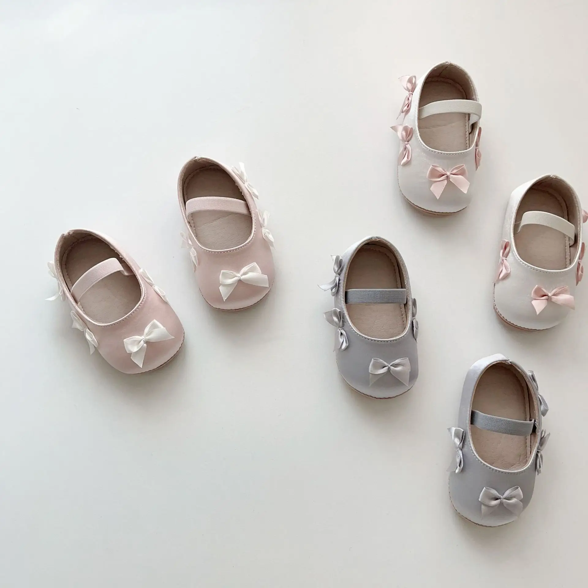 Silver Bow Toddler Shoes for Small Kids — feature 21