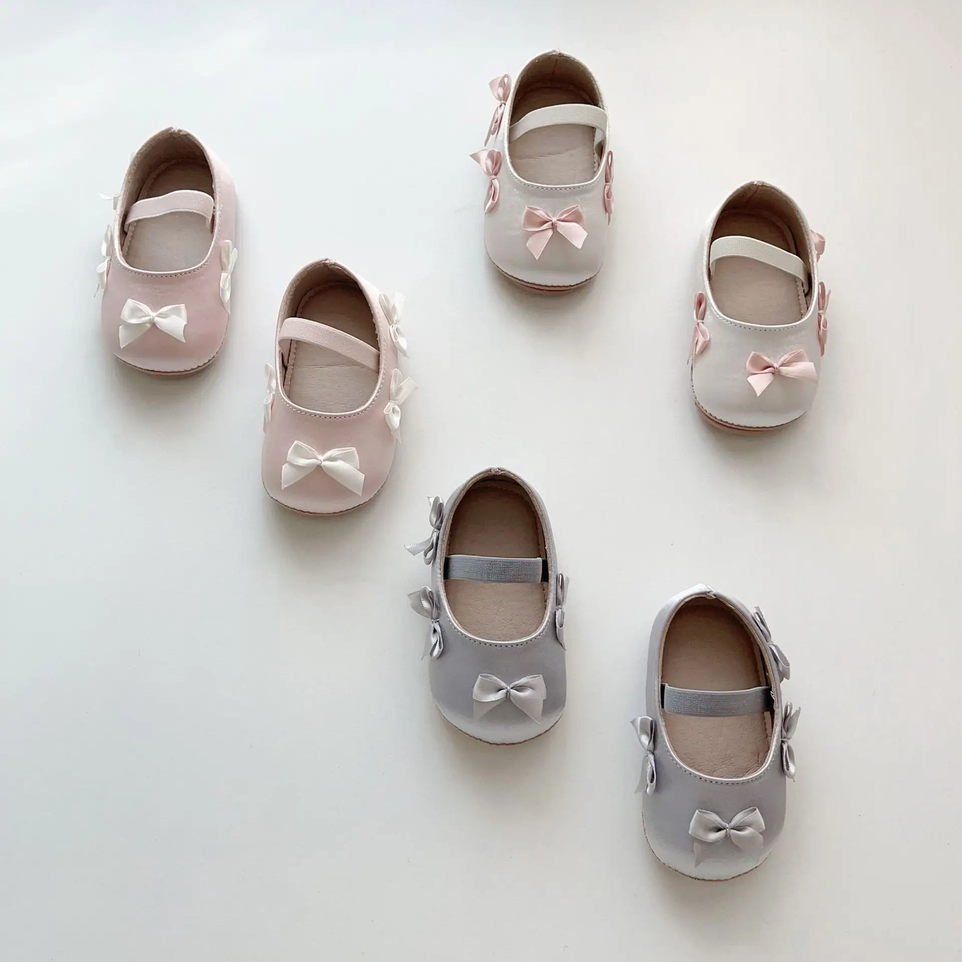 Silver Bow Toddler Shoes for Small Kids — feature 22
