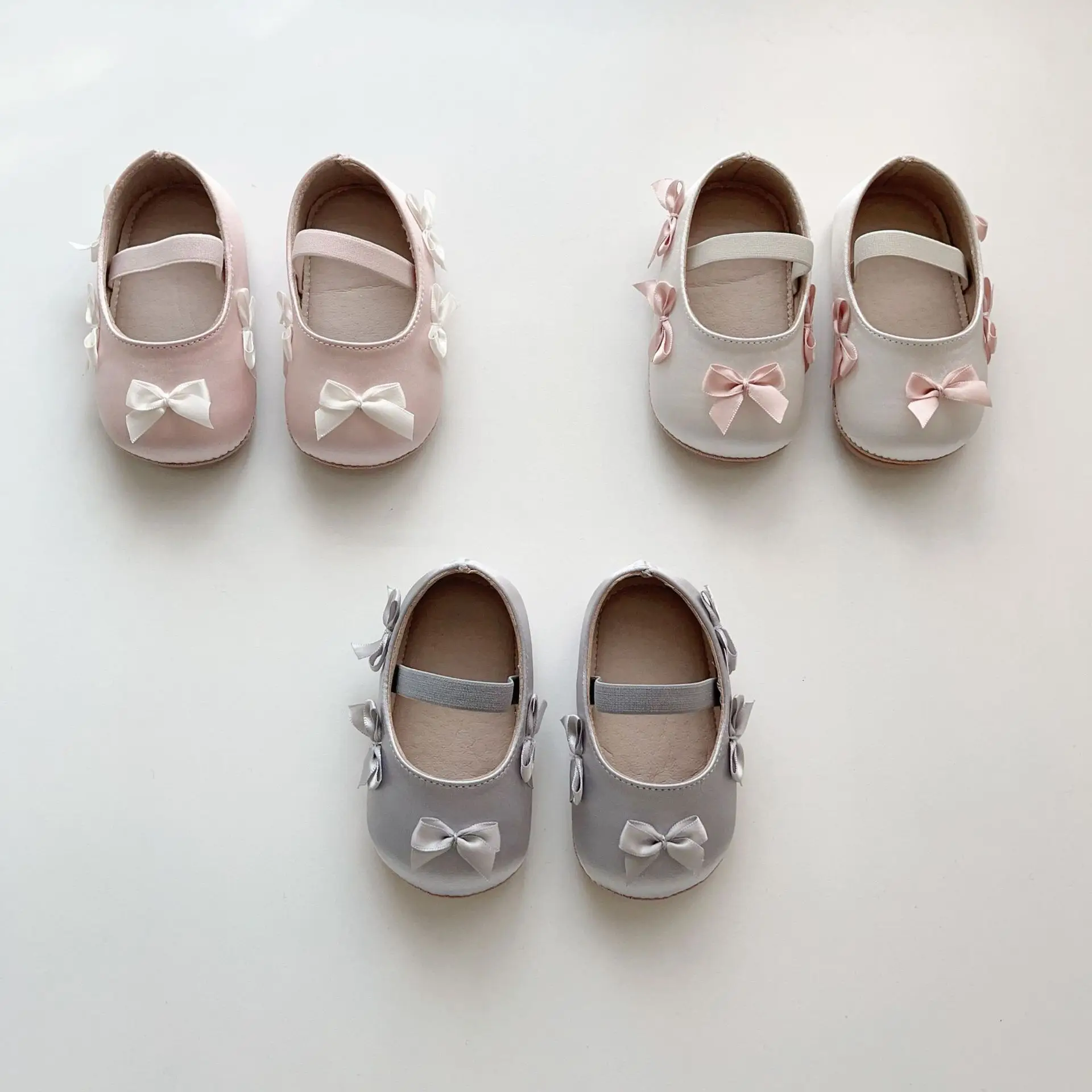 Silver Bow Toddler Shoes for Small Kids — feature 24