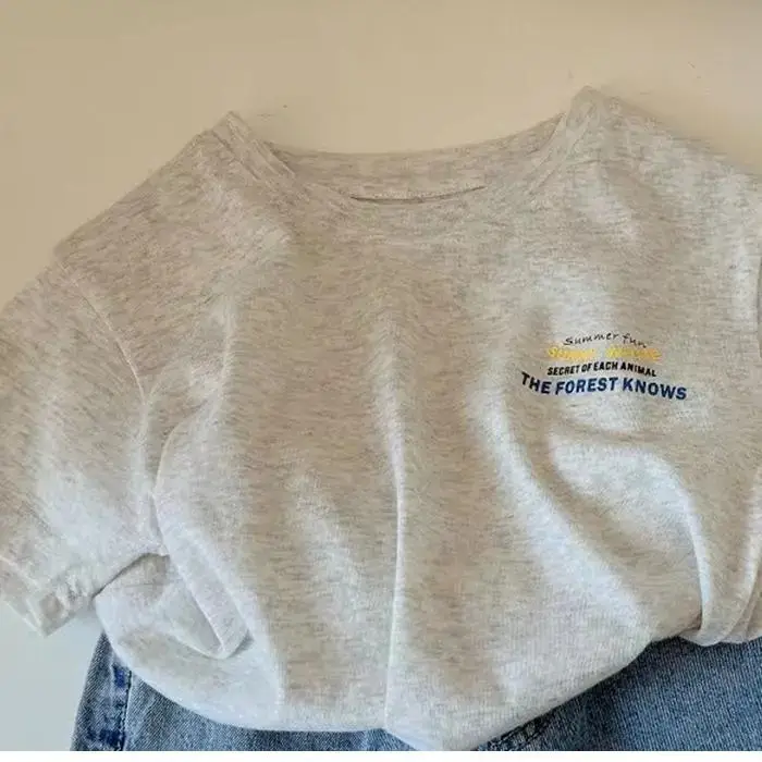 Boys T-Shirt Summer 2025 Korean Style