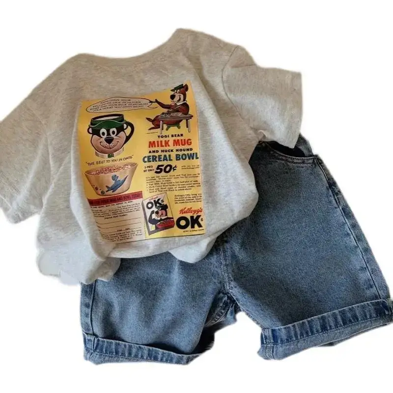 Boys T-Shirt Summer 2025 Korean Style — feature 7