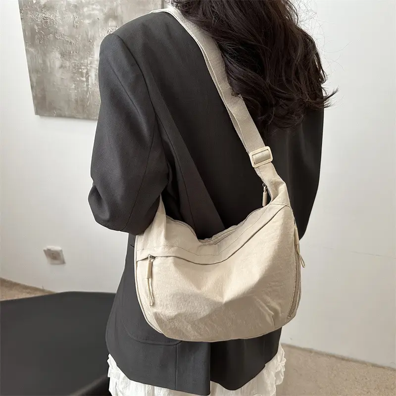 Women's Casual Crossbody Bag Beige 2026