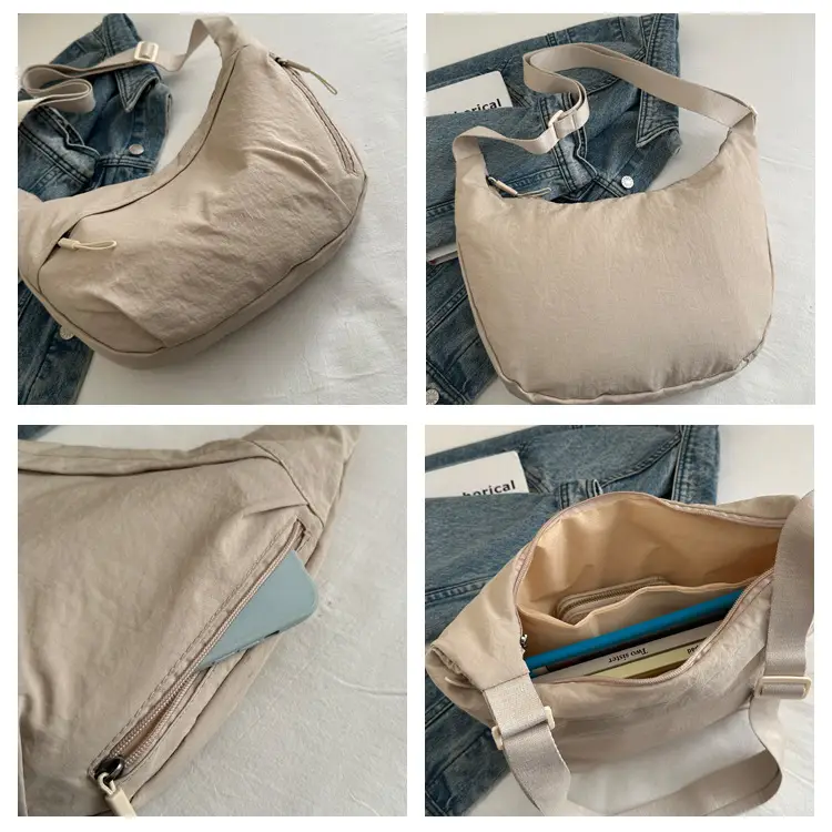 Women's Casual Crossbody Bag Beige 2026 — feature 7