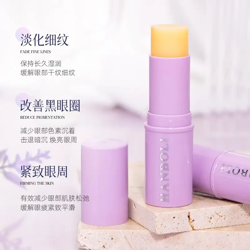 Purple Eye Cream Stick for Fine Lines & Moisturization - Image 4