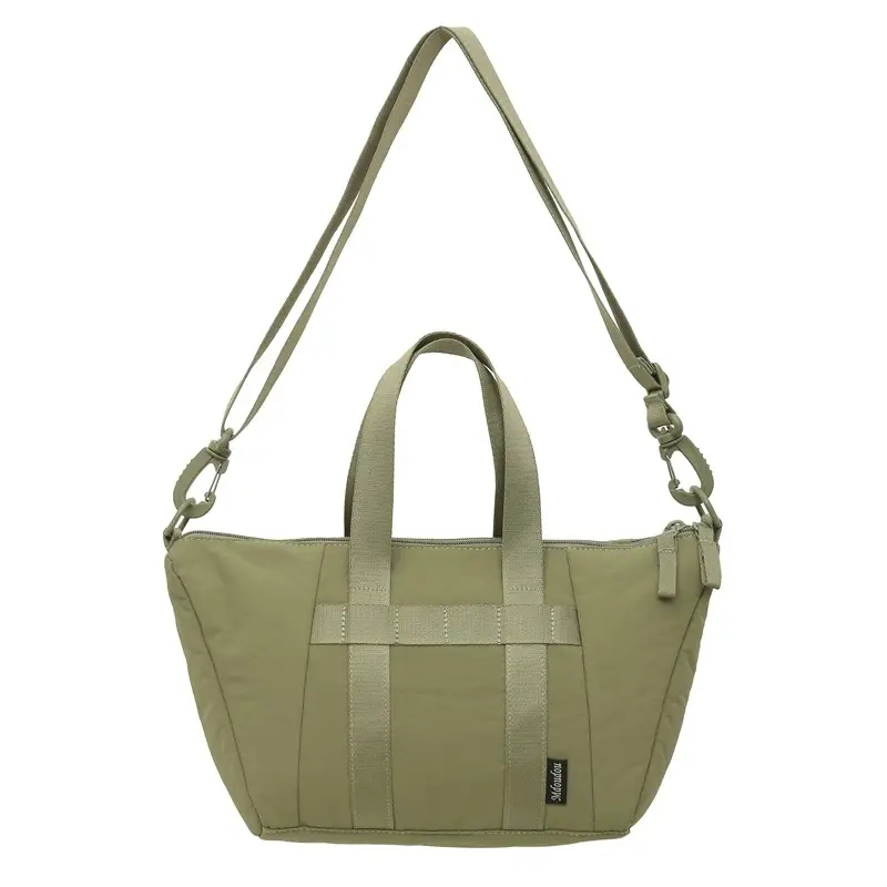 Japanese Style Crossbody Bag for Women Black White - Image 4
