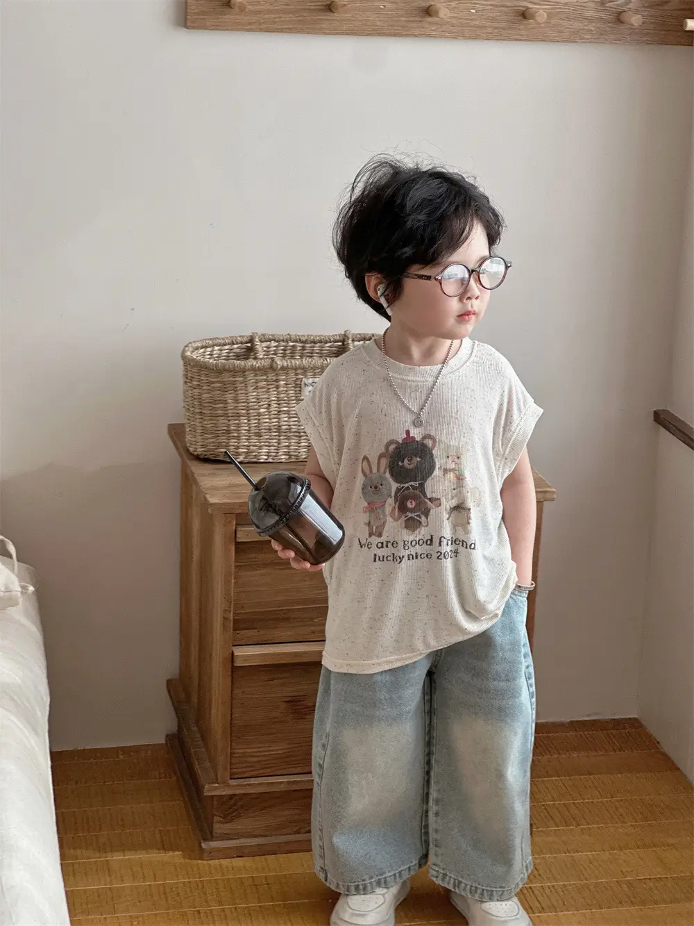 Women Light White Dot T-Shirt 2025 Summer - Image 5