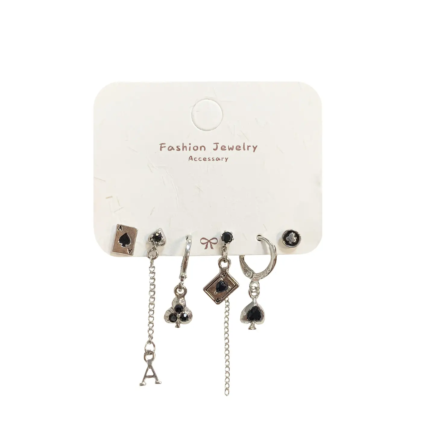 Cool Style Silver Needle Earrings for Women - Image 7
