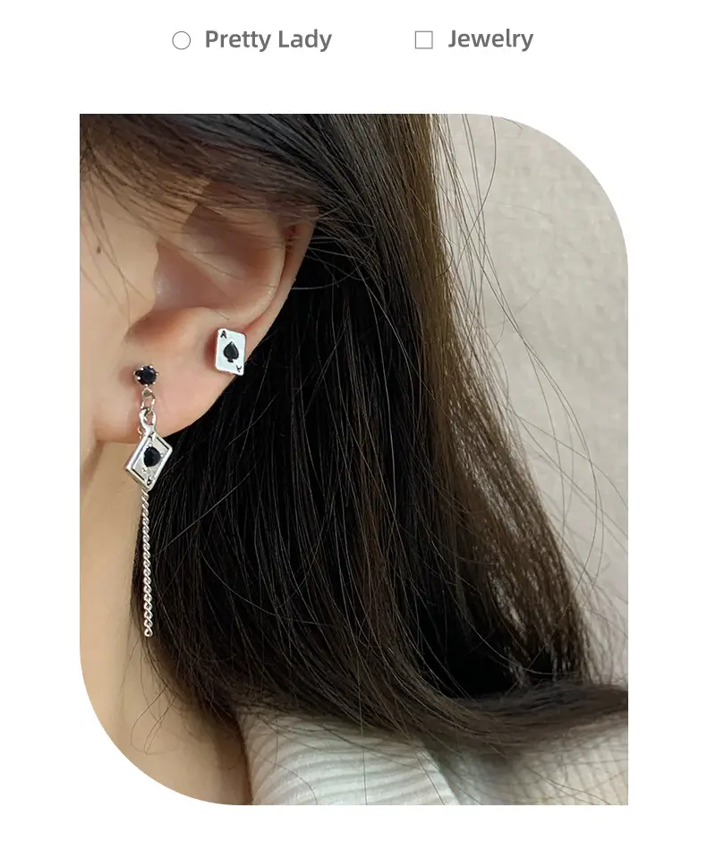 Cool Style Silver Needle Earrings for Women — feature 10