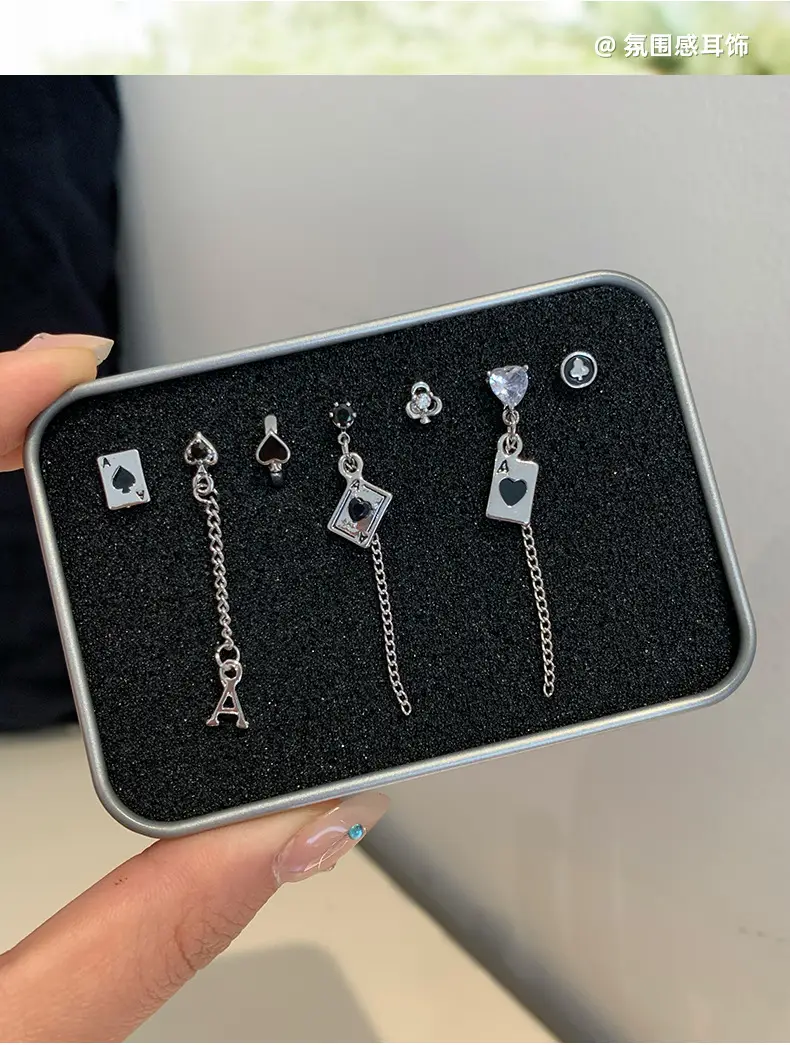 Cool Style Silver Needle Earrings for Women — feature 7