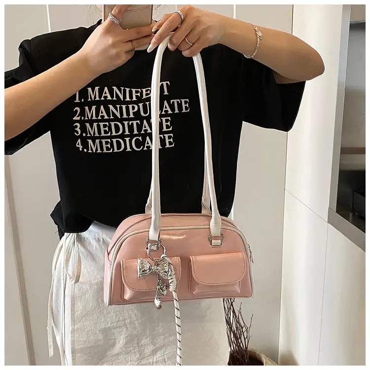 Silver Shoulder Bag for Women Large Capacity 2025 — feature 11