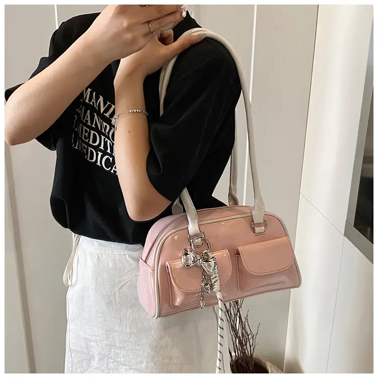 Silver Shoulder Bag for Women Large Capacity 2025 — feature 12
