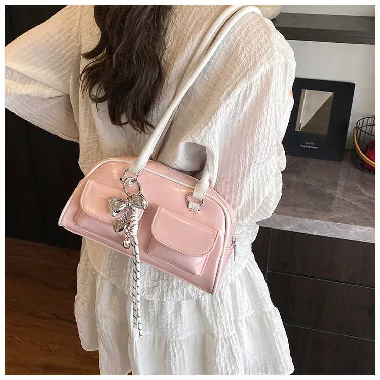 Silver Shoulder Bag for Women Large Capacity 2025 — feature 14