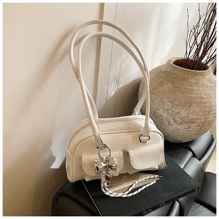 Silver Shoulder Bag for Women Large Capacity 2025 — feature 25
