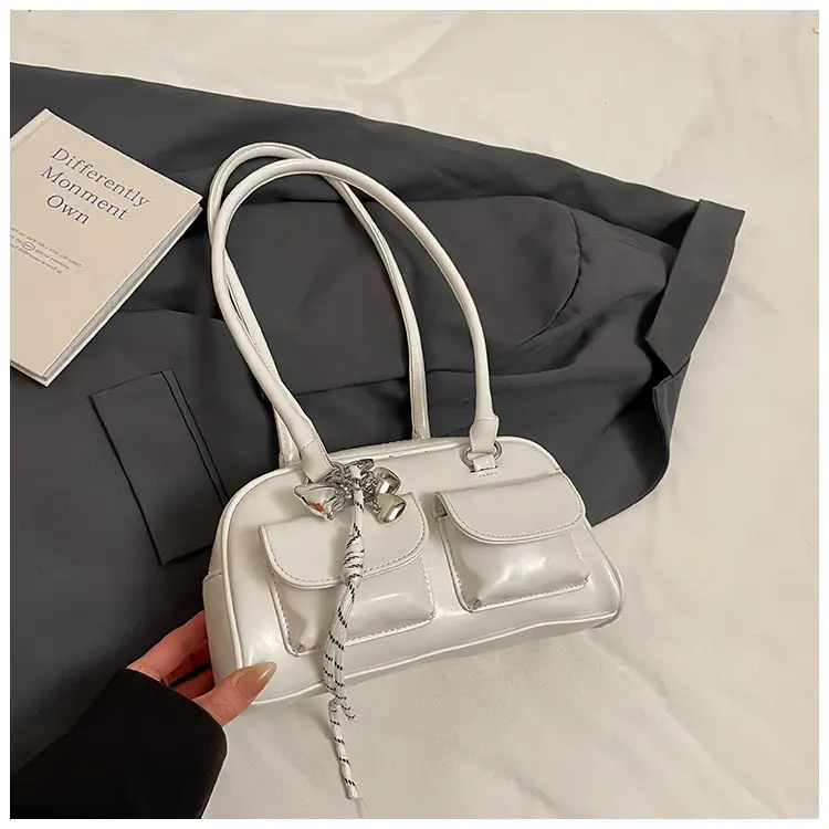 Silver Shoulder Bag for Women Large Capacity 2025 — feature 26