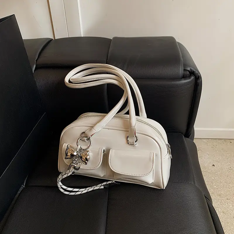 Silver Shoulder Bag for Women Large Capacity 2025 - Image 4