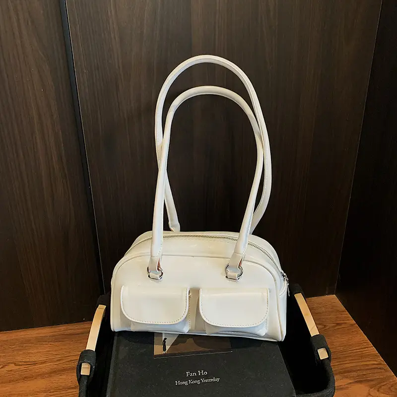 Silver Shoulder Bag for Women Large Capacity 2025 - Image 8