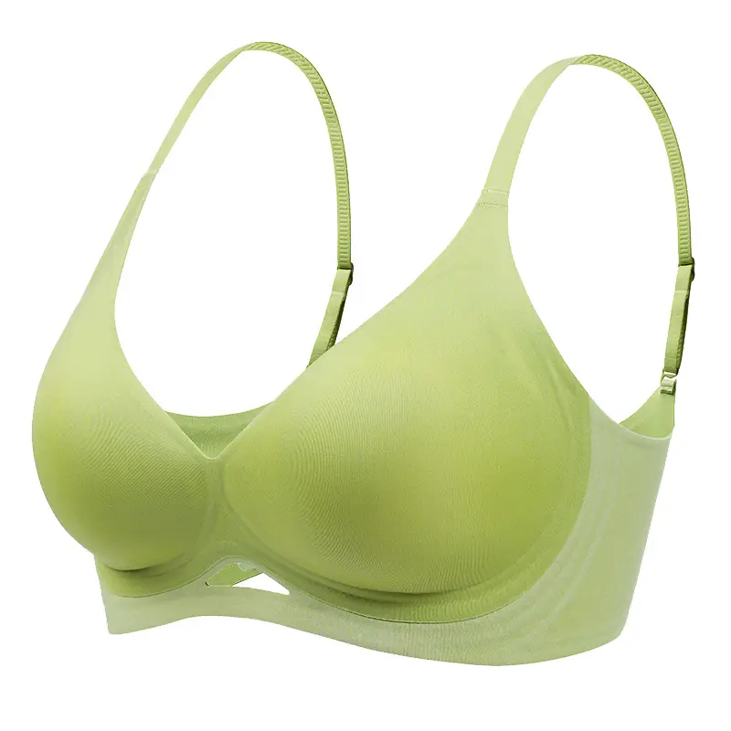 Secretwolrd Liquid Foundation Underwear for Women, Thin, Seamless, Small Chest Gathering, Invisible Bra, No Underwire Bra, Summer