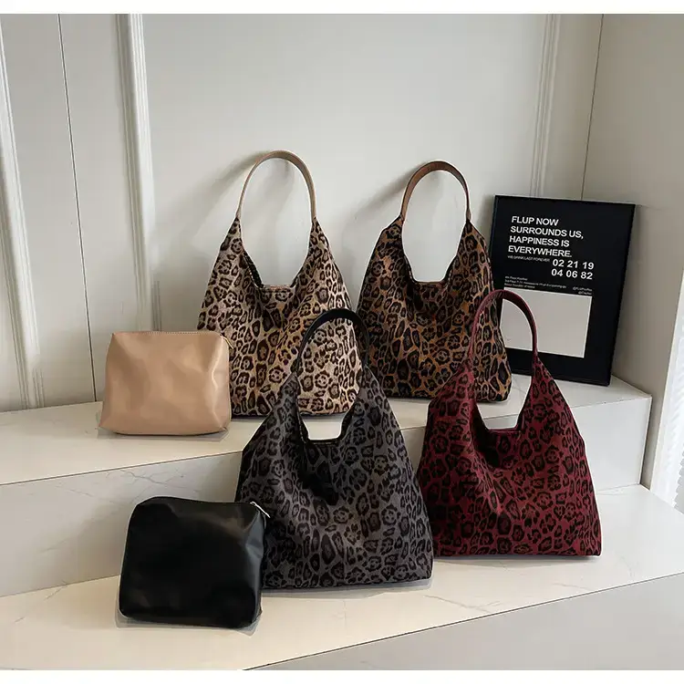 Leopard Print Large Capacity Women's Shoulder Bag 2024 — feature 50