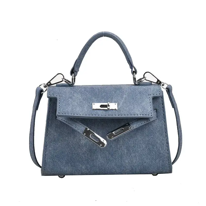 Grey Leather Crossbody Bag for Women 2024 - Image 2