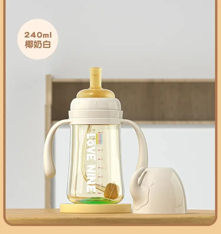 PPSU Temperature-sensitive and Anti-flatulence Bottle Baby Snake Cup Anti-fall Direct Drink Learning Drink Cup 1-3 Years Old Weaning Artifact Baby — feature 38