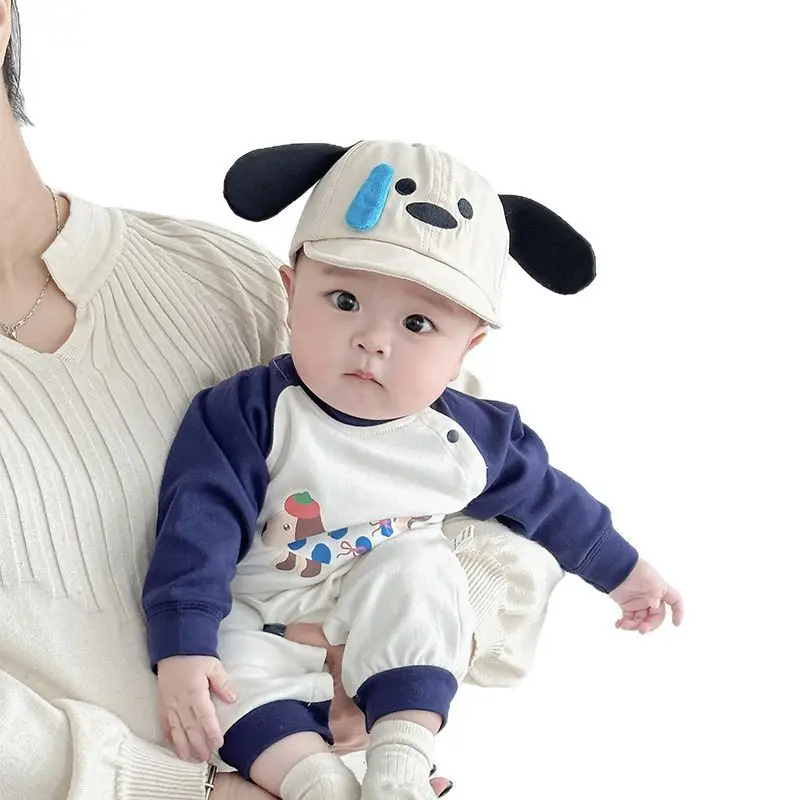 Baby Cute Panda Hat with Soft Brim Cap - Image 9