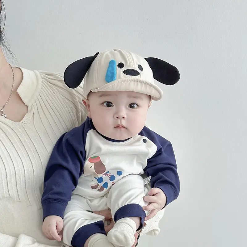 Baby Cute Panda Hat with Soft Brim Cap — feature 11