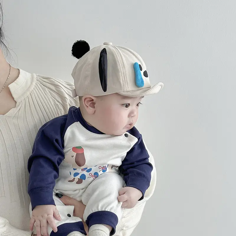 Baby Cute Panda Hat with Soft Brim Cap — feature 13