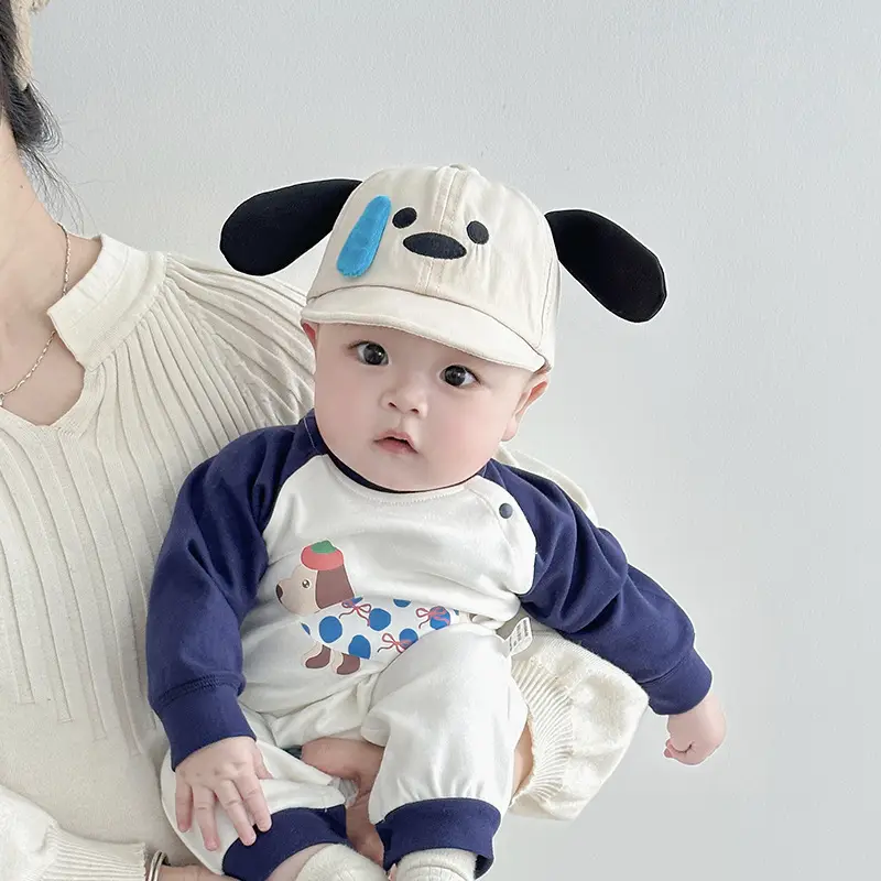 Baby Cute Panda Hat with Soft Brim Cap — feature 9