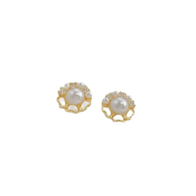 S925 Gold Heart Diamond Earrings for Women - Image 23