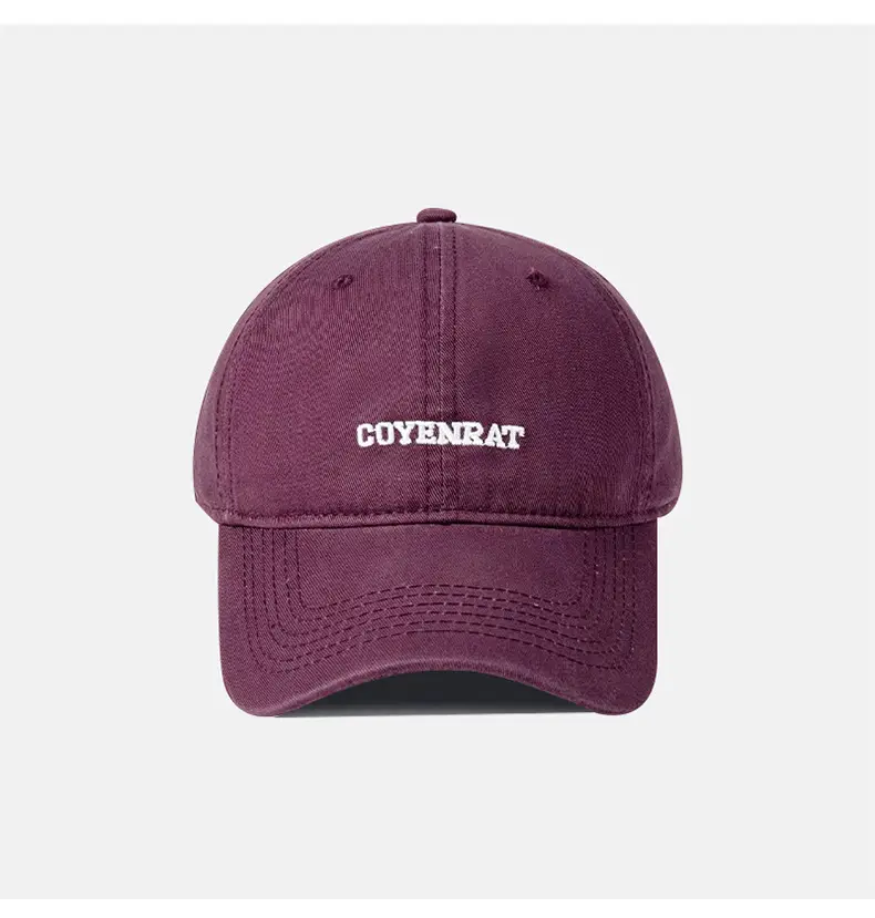 Women Blue Embroidered Baseball Cap Wide Brim — feature 11