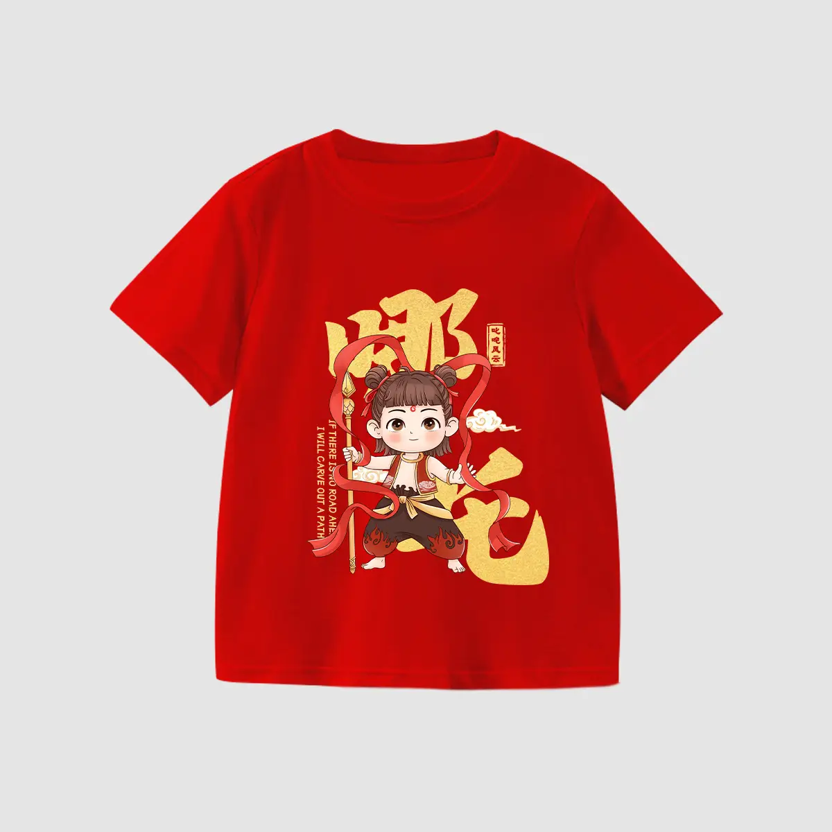 Kids Anime Print Yellow T-Shirt 2025 Summer - Image 10