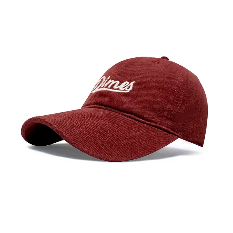 Women's Brown Embroidered Baseball Cap with 'Bella' Text