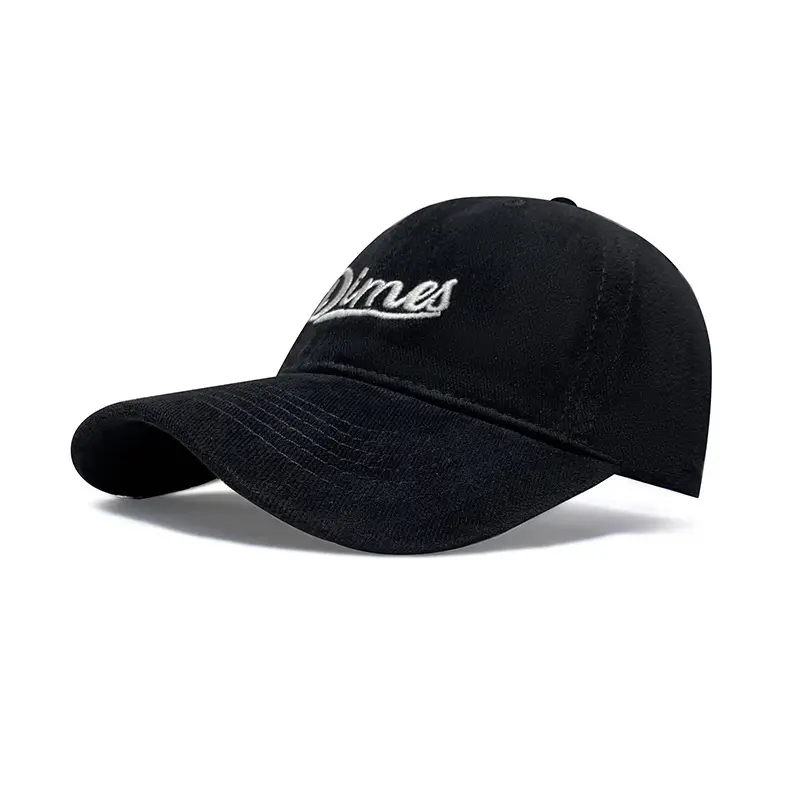 Women's Brown Embroidered Baseball Cap with 'Bella' Text