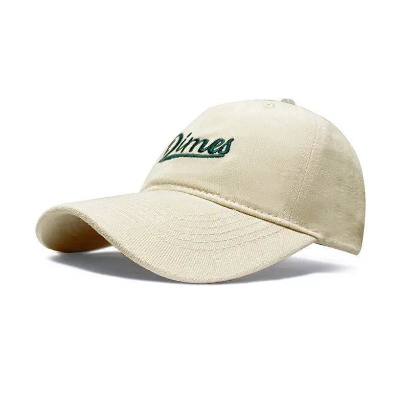 Women's Brown Embroidered Baseball Cap with 'Bella' Text