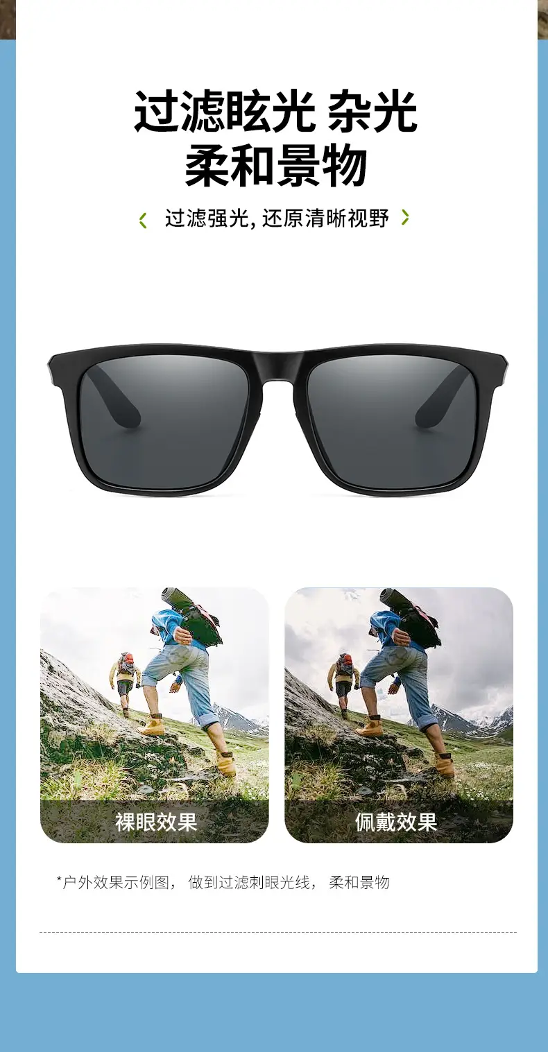 UV-Proof Black Sunglasses for Sports & Hiking — feature 11